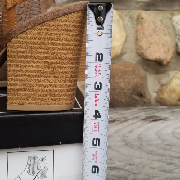 🛑SIZE 6 🛑SLINGBACK FAUX SUEDE BOOTIES - Picture 4 of 8